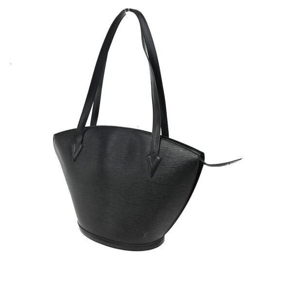 LOUIS VUITTON Saint Jacques Shoulder Bag Epi Leather Black - Picture 1 of 13